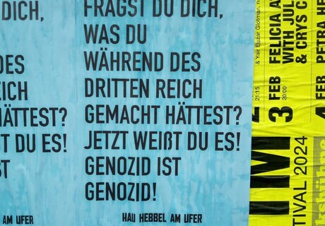 Fake-Plakataktion gegen Berliner Bühnen