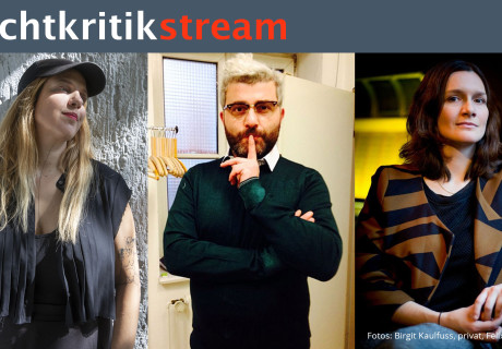 nachtkritikstream – Ich bin nicht bereit, gerettet zu werden & Pandemie - Eine Wiedergängerin von Sivan Ben Yishai und Marie Bues