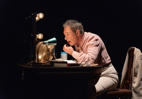 Anne-Marie die Schönheit – Theater Freiburg – Robert Hunger-Bühler feiert mit Yasmina Rezas Ein-Personen-Stück ein Hochamt des Bühnenhandwerks