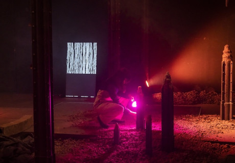 Auflösung – Schauspiel Leipzig – doublelucky productions um Chris Kondek und Christiane Kühl bauen ein Ökosystem als begehbare Performance