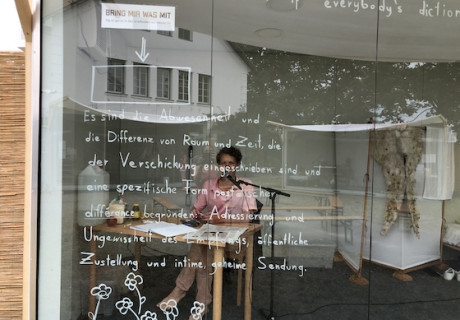 Bitte nicht berühren – Festival Hin-und-weg Litschau – kollekTief und andere üben sich in öffentlicher Isolation am See