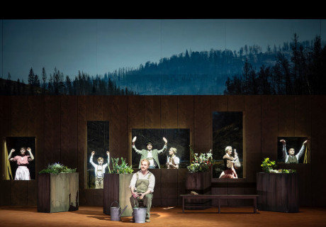 Buch der Unruhe – Düsseldorfer Schauspielhaus – Luise Voigt inszeniert und kontrastiert Fernando Pessoas Fragmente-Sammlung