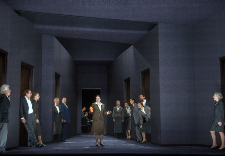 Ich hab die Nacht geträumet – Berliner Ensemble – Andrea Breth baut aus zahllosen Textzitaten und Schlager-Späßen eine Revue