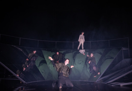 Leonce und Lena und Lenz – Theater Münster – Elsa-Sophie Jach kombiniert schichtweise Büchner-Werke und -Briefe