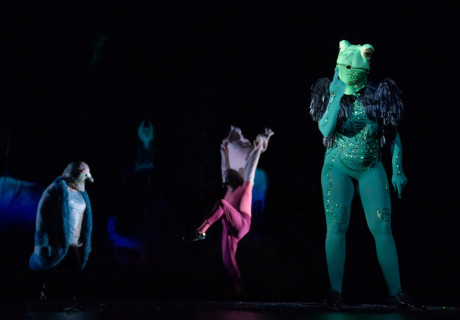 Die Rache der Fledermaus – Thalia Theater Hamburg – Anna-Sophie Mahler lässt Dystopiedramatiker Thomas Köck auf Walzerkönig Johann Strauß los 