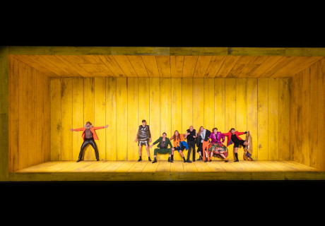 Sankt Falstaff – Schauspiel Bonn – Tilmann Köhler inszeniert die Shakespeare-Überschreibung von Ewald Palmetshofer