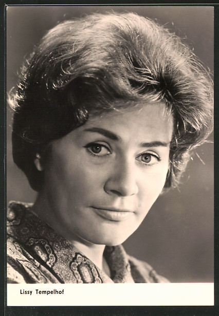 AK Portrait der Schauspielerin Lissy Tempelhof